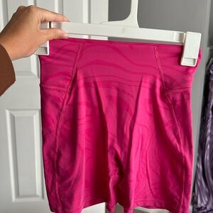 Paragon fun pink design biker shorts